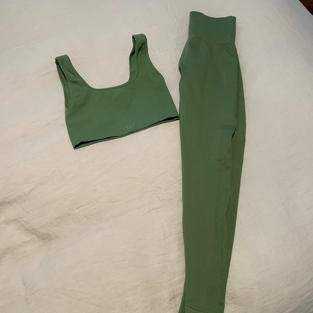 SET Active Green Set Bottoms